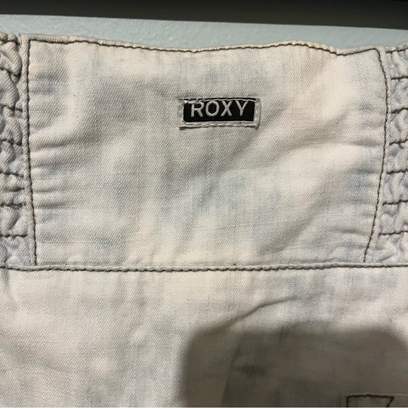 Roxy Sky Blue Acid Wash Skirt - Picture 5 of 13